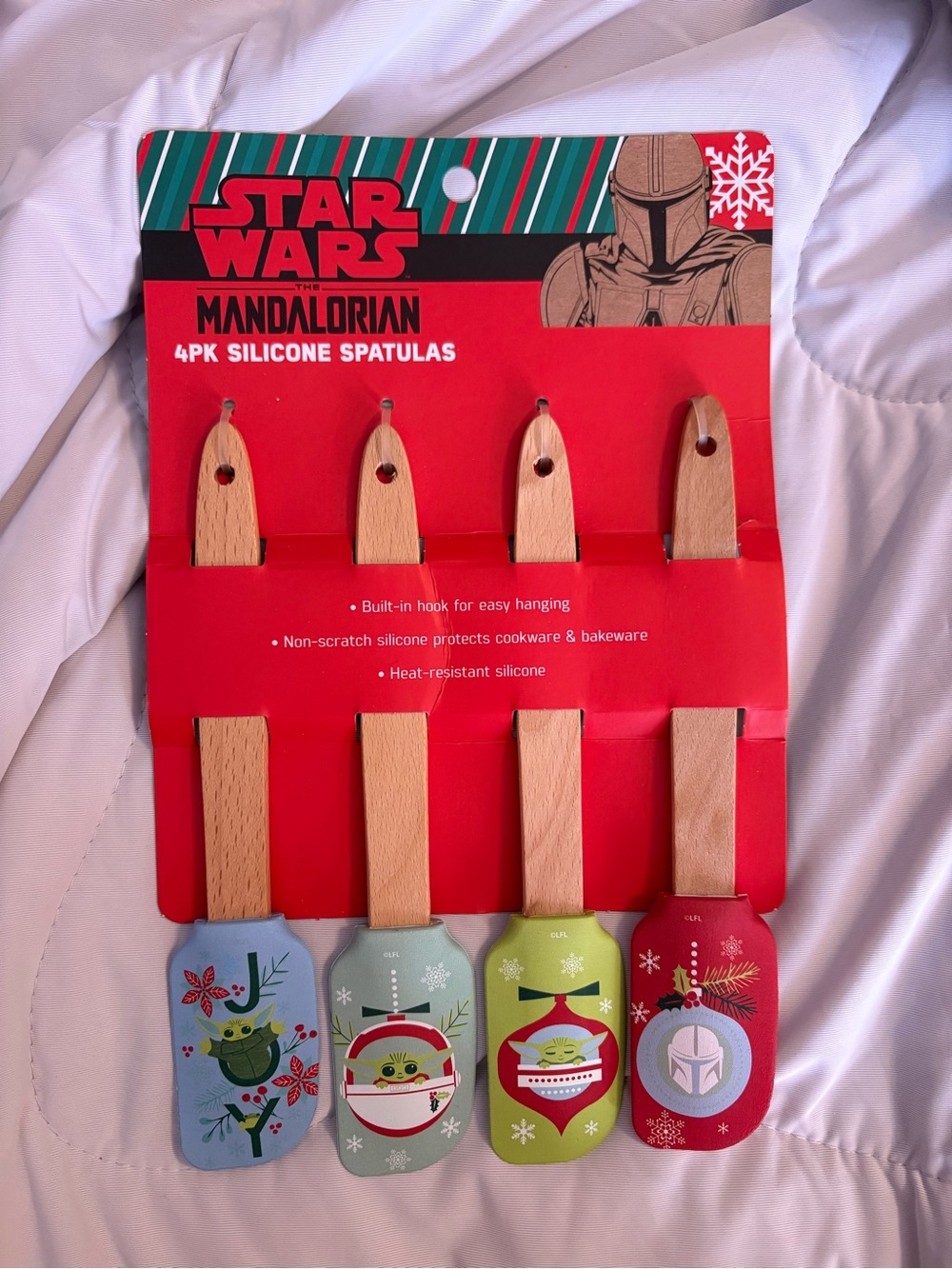 Star Wars Mandalorian Silicone Spatula Set